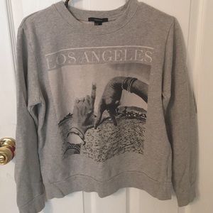 Trendy Graphic Sweatshirt