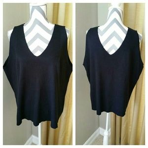 Venezia Black Knit Tank Top Venezia Black Knit Tank Top