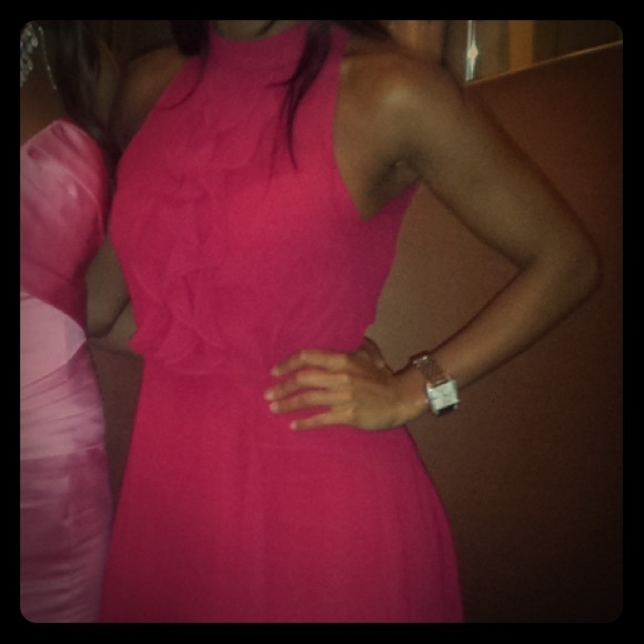 Fit and flare BCBG red dress!!!