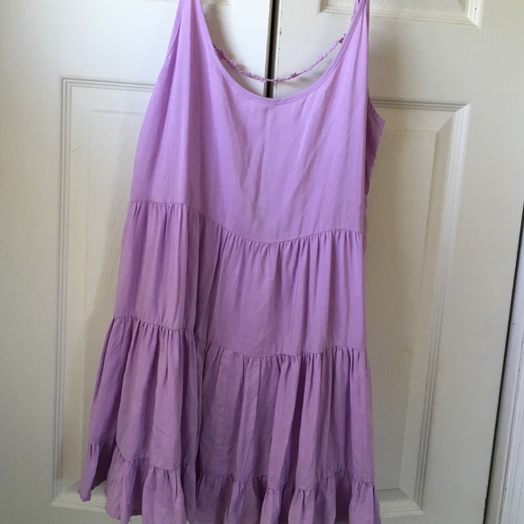 Tobi sleeveless tiered dress