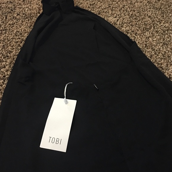 Black Halter Tobi Dress - Picture 3 of 3