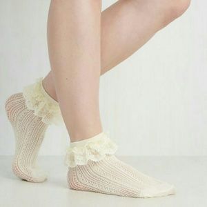 Modcloth Dancing on Flair Socks