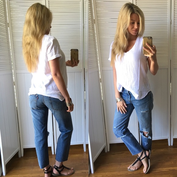 Sold• Vintage Original 501 Cropped Boyfriends - Picture 4 of 4