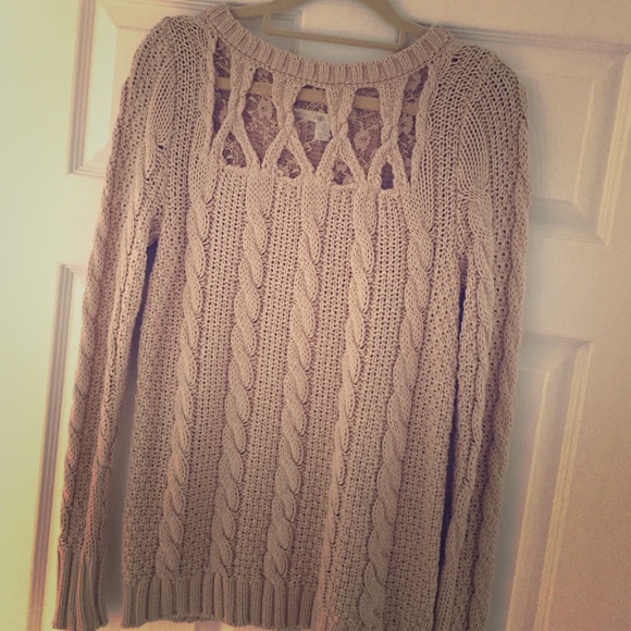 LC Cream Sweater. Never worn!