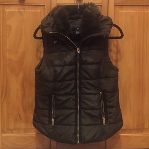 Olive Green winter vest!