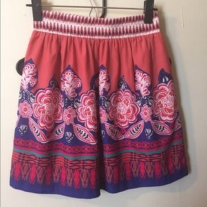 Patterned skirt