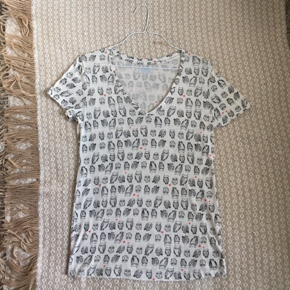 BDG Owl Heart Shirt