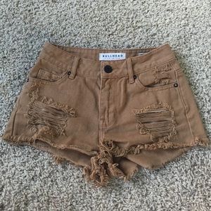 High rise shorts like new!