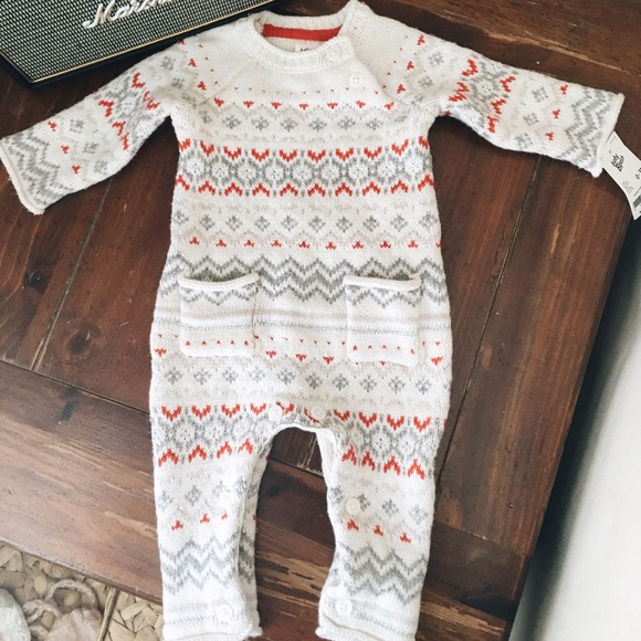 OshKosh Sweater Onesie ☃