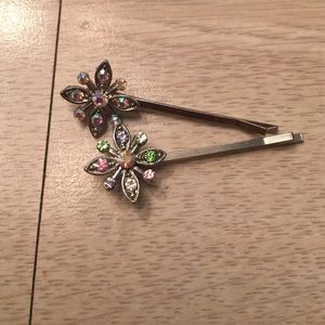 Flower Bobby pins