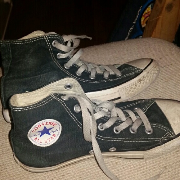 Classic hightops converse (: