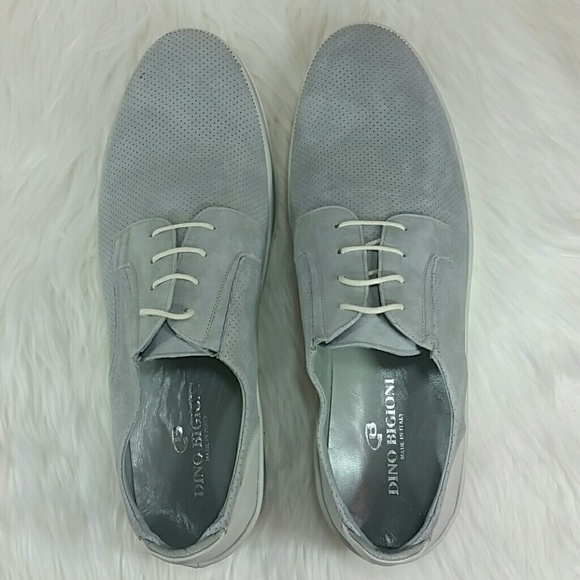 DINO BIGIONI casual lightweight suede oxford