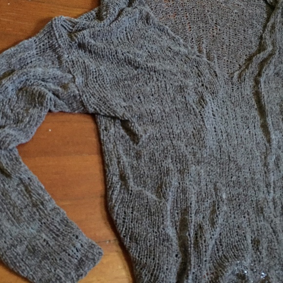 Knitted holy sweater
