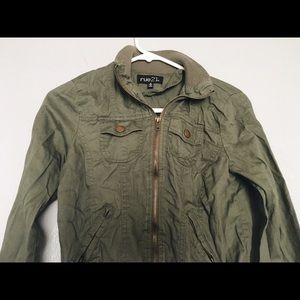 Olive Green Utility Jacket