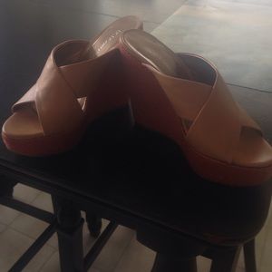 Platform sandals . Brand new w/no tags .
