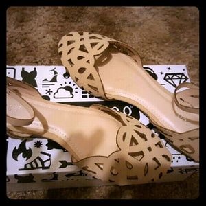 Cream color flats