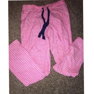 Pink and White Pajama Pants 💗