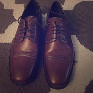 Men's Johnston & Murphy leather lace up oxfords