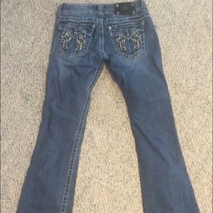 Miss Me flair jeans.