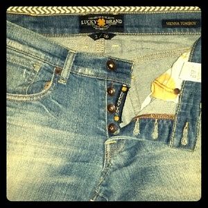 Lucky Brand "Sienna Tomboy" size 2/26 regular 32"