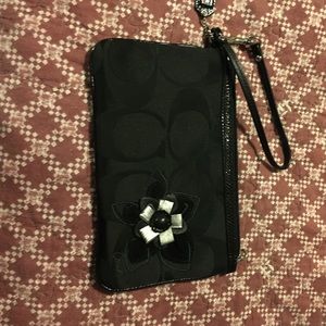 Large Coach Wristlet!
