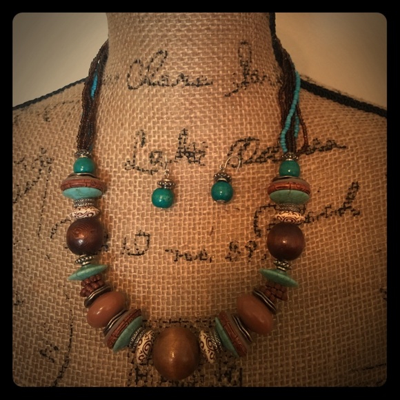 Chunky necklace set