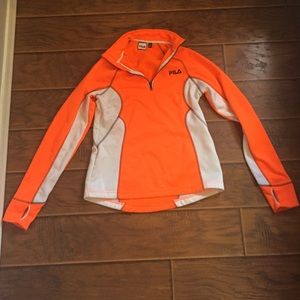 Fila size xs half zip