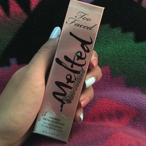 Too Faced Melted Chocolate Metallic Lipstick