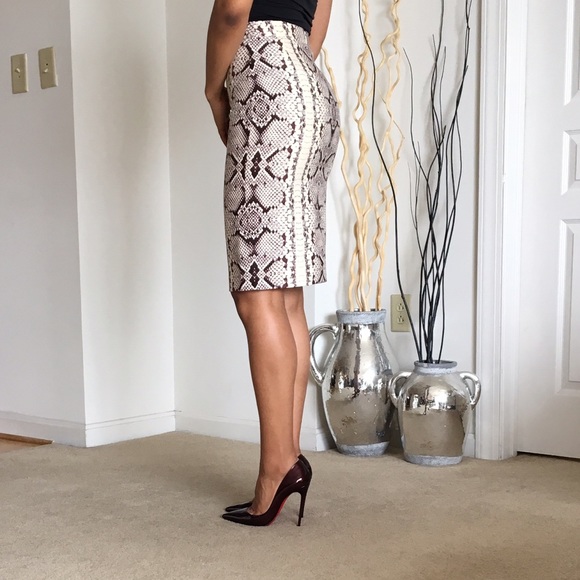 J. Crew Python print  No. 2 pencil skirt - Picture 2 of 4
