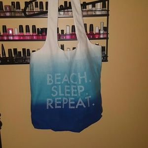 Beach Sleep Repeat tote
