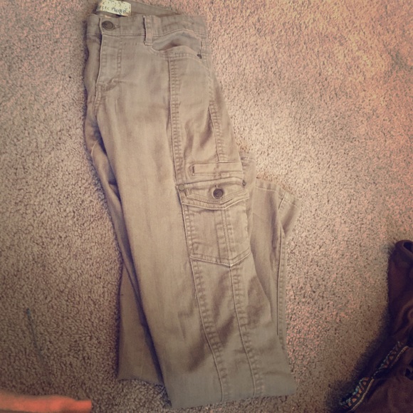 Tan Cargo Pants