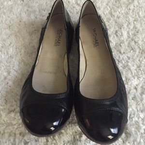Michael kors black flats