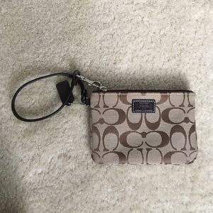 Coach wristlet - barely used