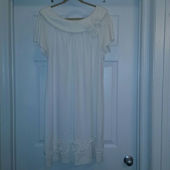 Off White Dress