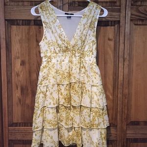 Layered flower dress