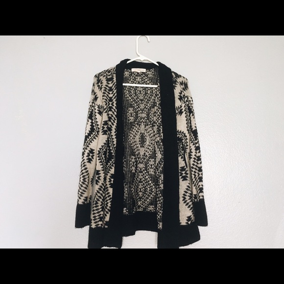 Long tribal sweater