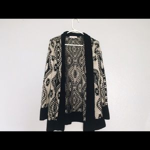 Long tribal sweater