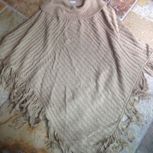 Fringe poncho