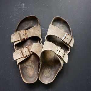 Birkenstock Arizona Leather 2 Strap Sandals