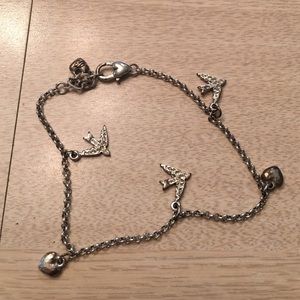 Bird ankle bracelet