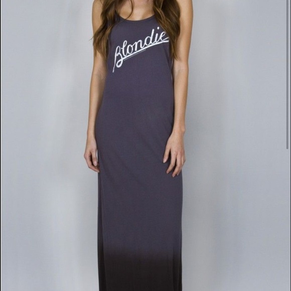 Junk Food blonde maxi dress