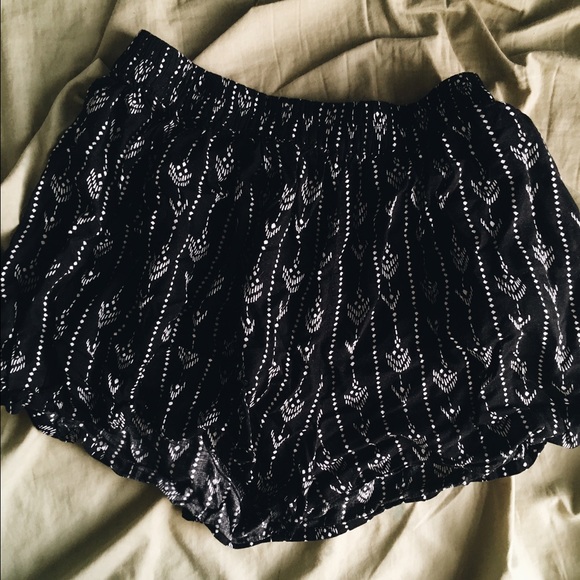 Soft tribal print shorts