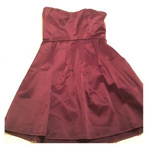 Sexy satin party dress