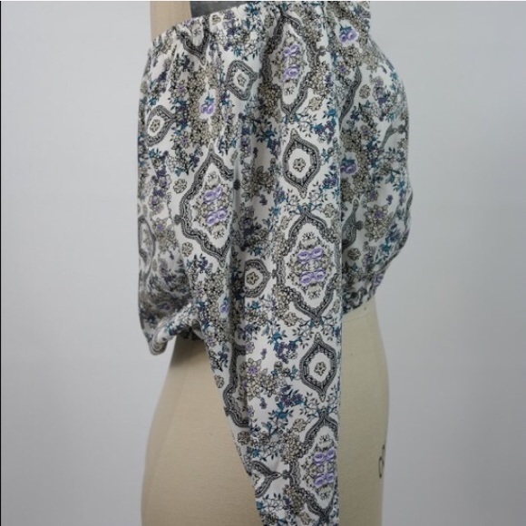 Sadie & Sage "Lavender Crop Top" - Picture 2 of 2