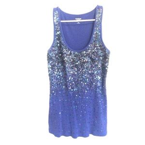Sparkly tank top