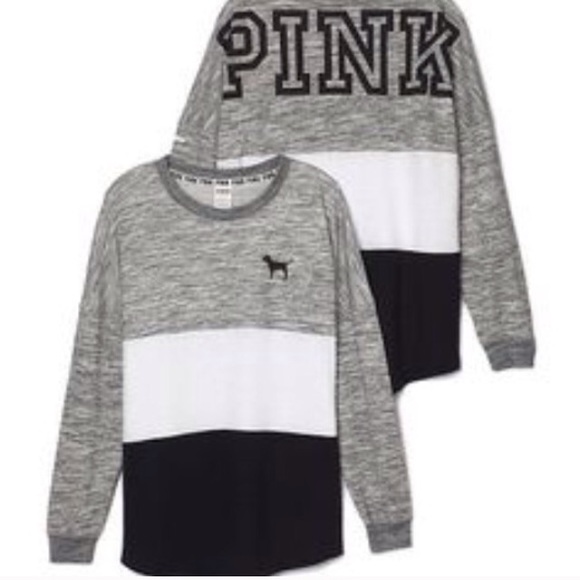 PINK Victoria's Secret Tops - Victoria's Secret PINK Sweatshirt Tunic Pullover