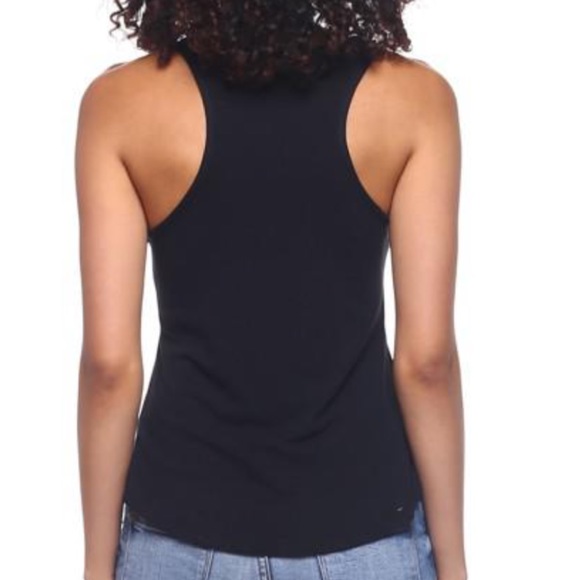 Navy Racerback Tank Top - Picture 2 of 2