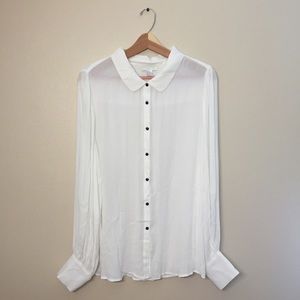 White Plus Size Blouse