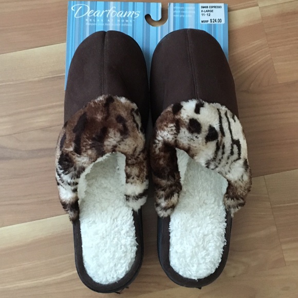 Lounge Sale🎉Dearfoams Slippers Indoor/Outdoor💃