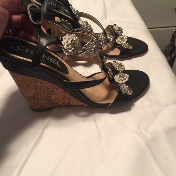 Authentic Chanel Wedges! - Picture 2 of 4